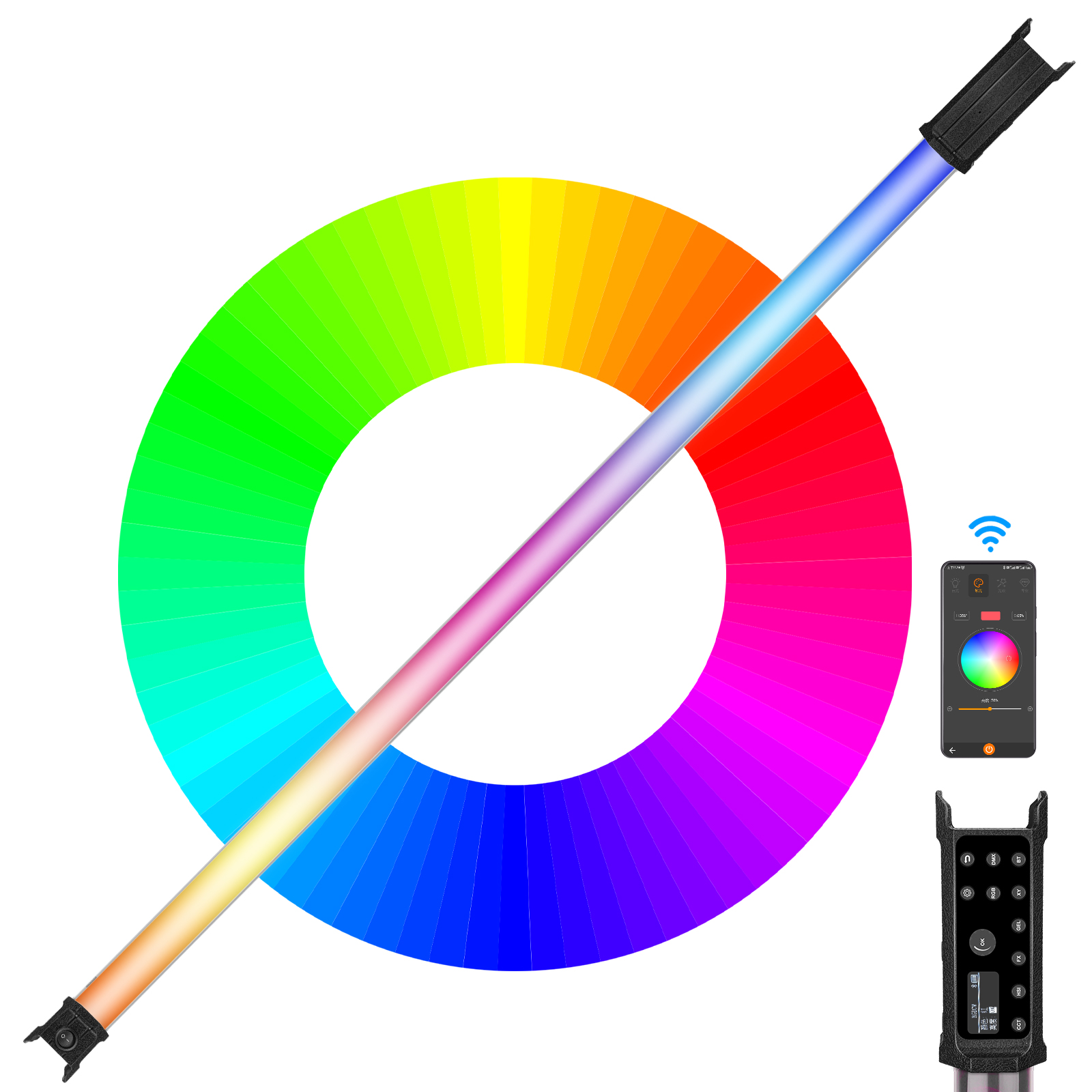 P120S RGB Full Color Video Light