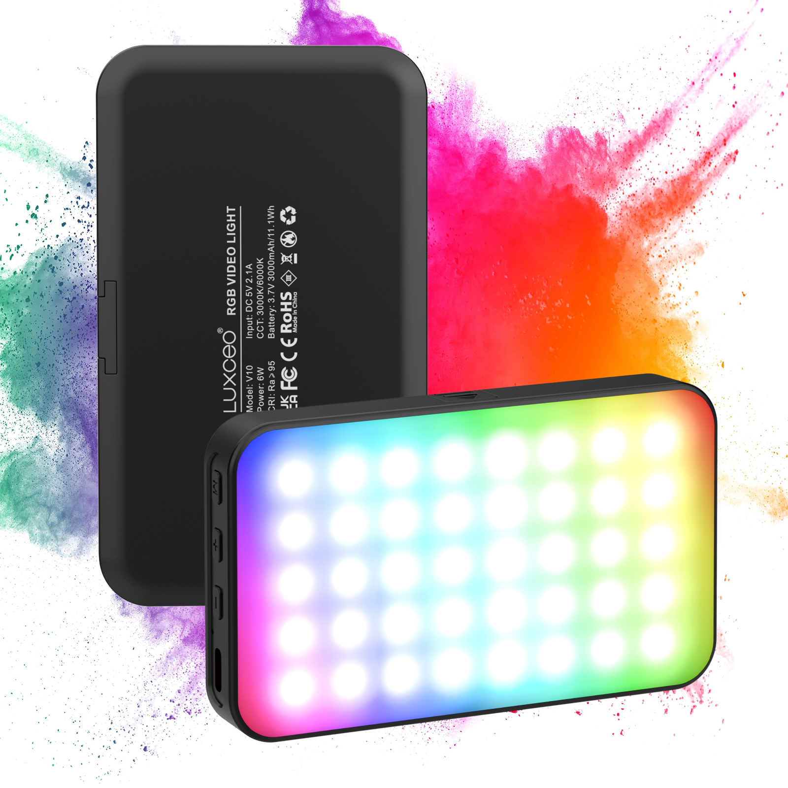V10 RGB LED Camera Video Light