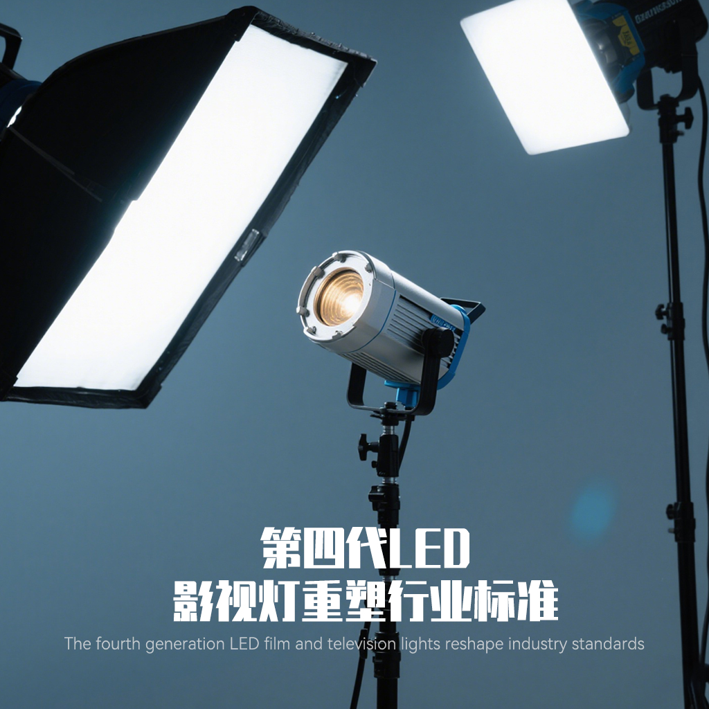 Photography Lighting Reborn: 4th Gen LED Film Lights Redefine Industry Benchmarks