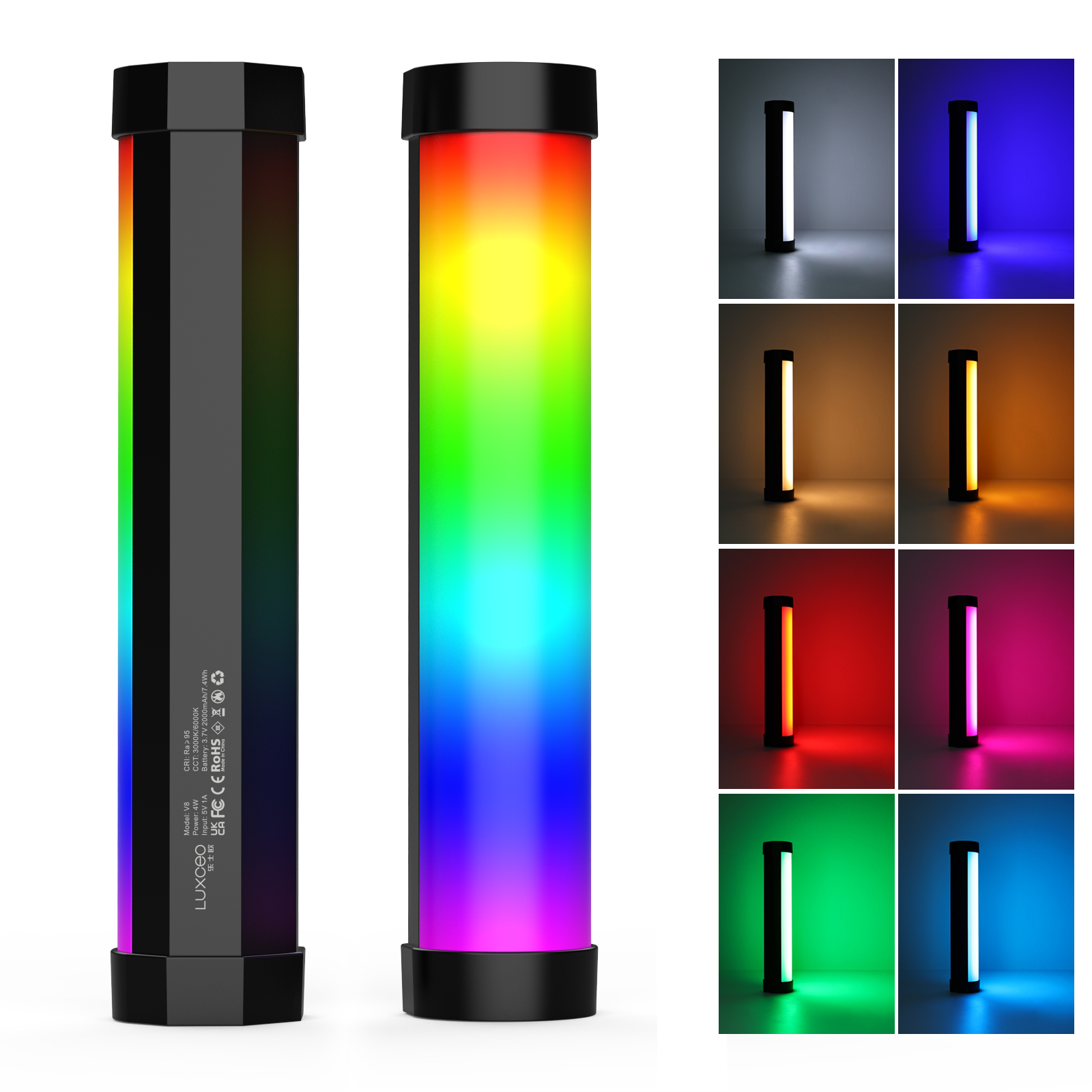 V8 Portable RGB LED Fill Light